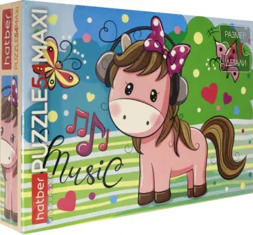 Puzzle-54 MAXI. Мультяшки Puzzle-54 MAXI. Мультяшки обложка книги