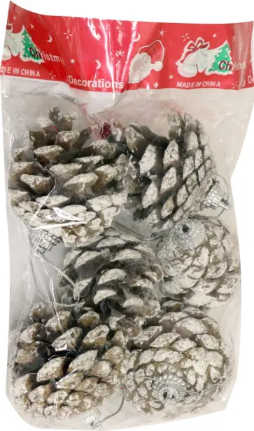 Набор ёлочных подвесок Милые шишки, 6 шт. обложка книги