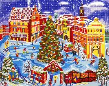 Алмазная мозаика Предновогоднее настроение обложка книги