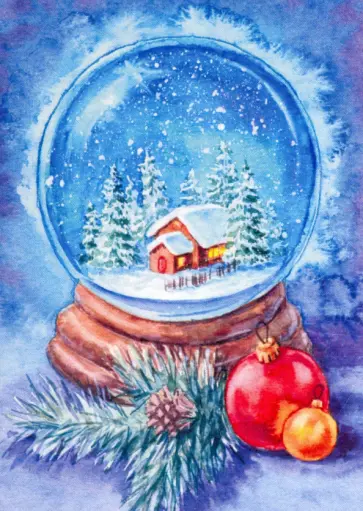 Алмазная мозаика Вошебный шарик обложка книги