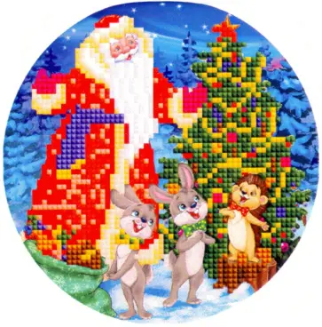 Алмазная мозаика Подарки для лесных зверей обложка книги