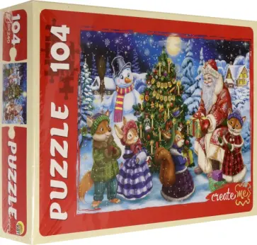 Puzzle-104 Новогодний праздник №8 обложка книги