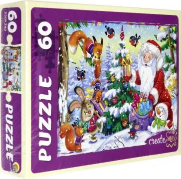 Puzzle-60. Новогодний праздник №6 обложка книги