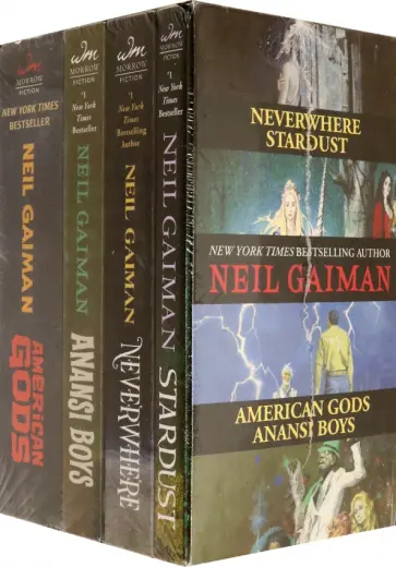 Neil Gaiman - Neil Gaiman 4-book Box Set обложка книги