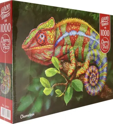 Puzzle-1000. Хамелеон обложка книги