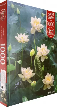 Puzzle-1000 Белый лотос обложка книги