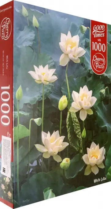 Puzzle-1000 Белый лотос обложка книги
