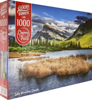 Puzzle-1000. Озеро Вермилион. Канада обложка книги