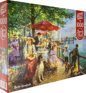 Puzzle-1000. Кафе Хавель. Берлин обложка книги