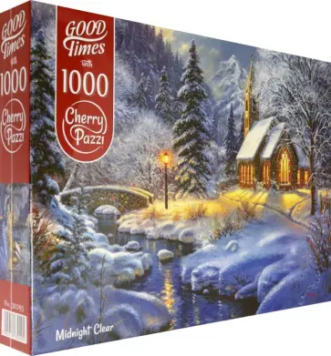 Puzzle-1000 Ясная полночь обложка книги