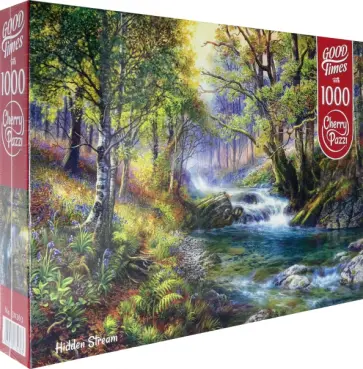 Puzzle-1000 Затерянный ручей обложка книги
