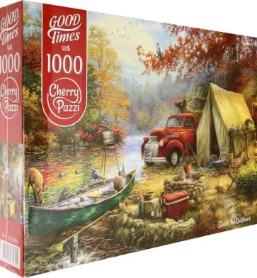 Puzzle-1000. Наслаждение природой обложка книги