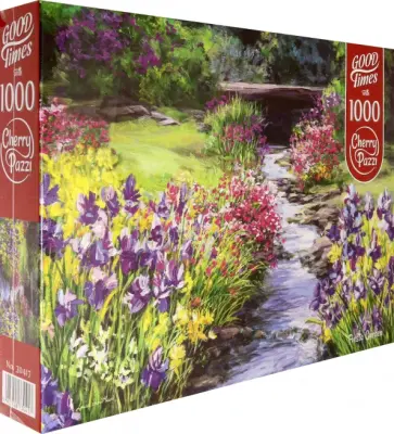 Puzzle-1000. Садовая фиеста обложка книги