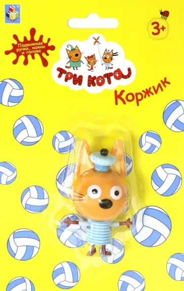 Игрушка Коржик, 6,5 см. обложка книги