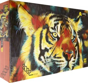 Puzzle-1000 Тигр обложка книги
