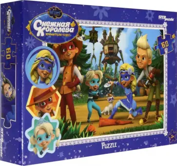 Puzzle-60 Снежная Королева Puzzle-60 Снежная Королева обложка книги