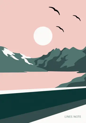 Тетрадь Adventure, 64 листа, линия, А6+ обложка книги