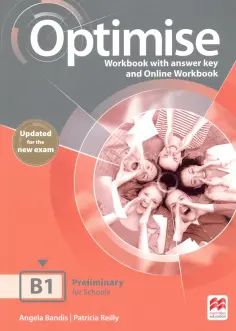 Bandis, Reilly - Optimise. Updated. B1. Workbook with Answer Key and Online Workbook обложка книги