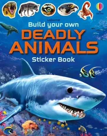 Simon Tudhope - Build Your Own Deadly Animals. Sticker Book обложка книги