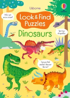 Kirsteen Robson - Look and Find Puzzles. Dinosaurs обложка книги