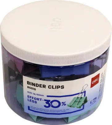 Зажимы металлические, 50 мм., 12 штук, в ассортименте Зажимы металлические, 50 мм., 12 штук, в ассортименте обложка книги