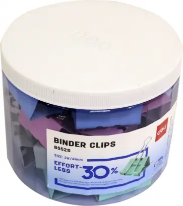 Зажимы металлические, 41 мм., 24 штуки, в ассортименте Зажимы металлические, 41 мм., 24 штуки, в ассортименте обложка книги