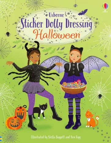 Fiona Watt - Sticker Dolly Dressing. Halloween обложка книги
