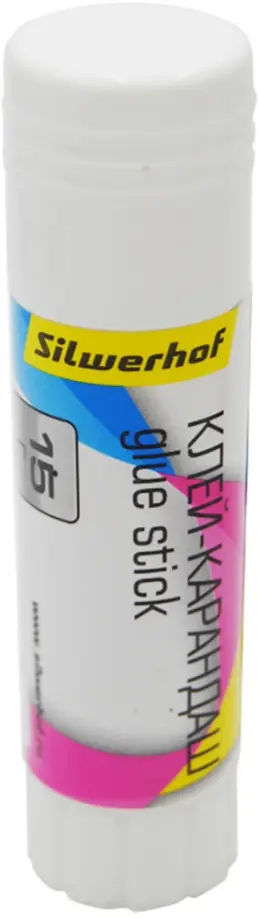 Клей-карандаш ПВА, 15 грамм обложка книги