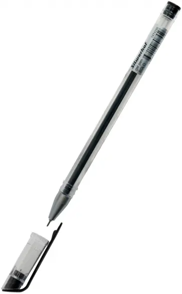 Ручка гелевая SOLO, черный Ручка гелевая SOLO, черный обложка книги