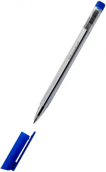 Ручка шариковая TRIO, синяя обложка книги