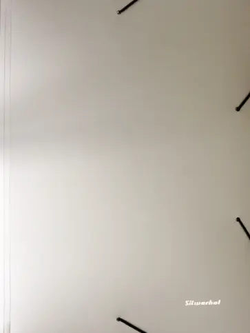 Папка на резинке, A4, серебристая обложка книги