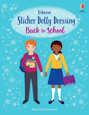 Fiona Watt - Sticker Dolly Dressing. Back to School обложка книги