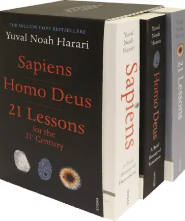 Yuval Harari - Yuval Noah Harari 3-book box set Yuval Harari - Yuval Noah Harari 3-book box set обложка книги
