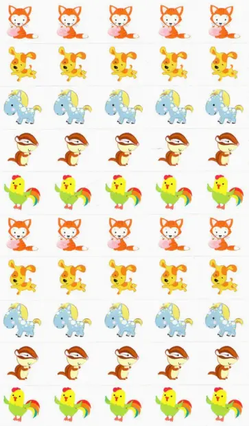 Набор наклеек для поощрения. Зверюшки обложка книги