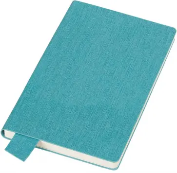 Бизнес-блокнот Provence, А5, 128 листов, клетка, голубой обложка книги
