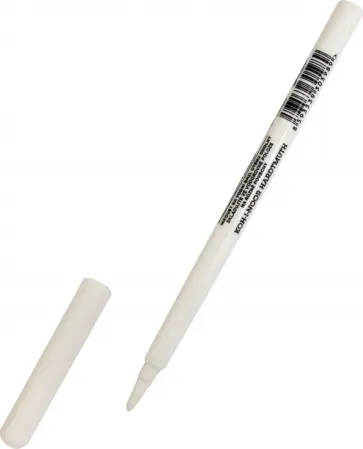 Маркер перманентный, белый Маркер перманентный, белый обложка книги