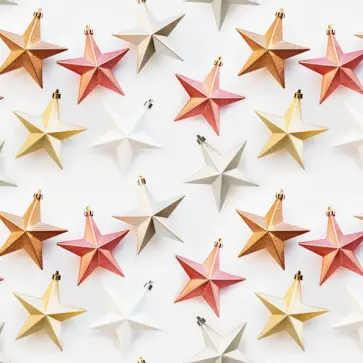 Бумага оберточная, Новогодние звезды обложка книги