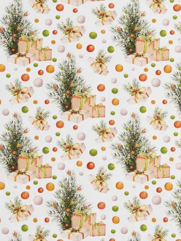 Бумага оберточная, Новогодний подарок обложка книги