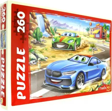Puzzle-260. Скоростные гонки обложка книги