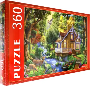 Puzzle-360. Волшебный пейзаж обложка книги