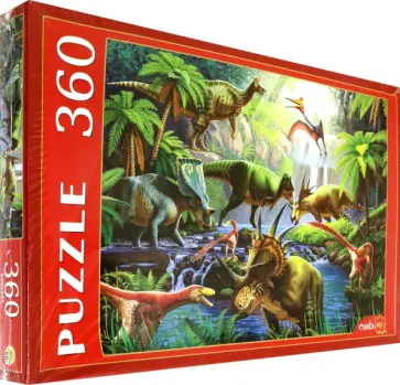 Puzzle-360. Мир динозавров №21 обложка книги