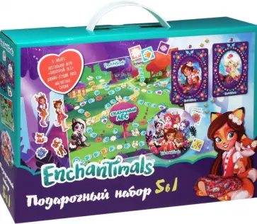 Энчантималс. Подарочный набор 5в1 обложка книги