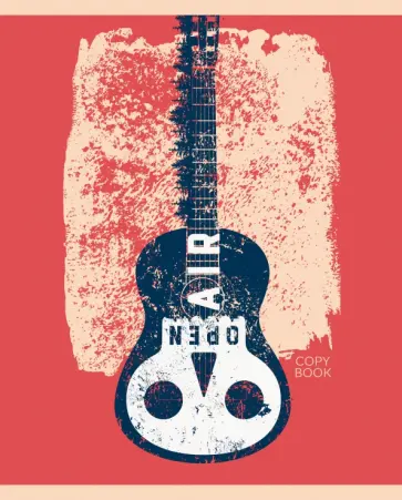 Тетрадь Rock on! 96 листов, клетка, А5, в ассортименте Тетрадь Rock on! 96 листов, клетка, А5, в ассортименте обложка книги