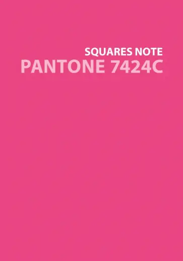 Тетрадь Pantone 4, А6+, 80 листов, клетка обложка книги