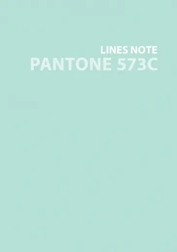 Тетрадь Pantone 2, А6+, 80 листов, линия обложка книги