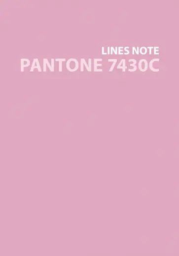 Тетрадь Pantone 4, А6+, 80 листов, линия обложка книги