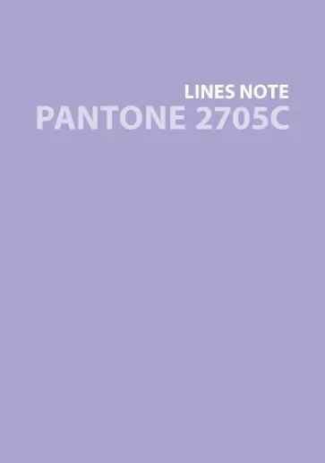 Тетрадь Pantone 5, А6+, 80 листов, линия обложка книги