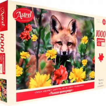 Пазл-1000. Рыжая проказница обложка книги