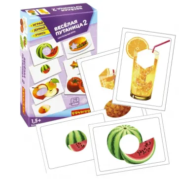 Игра настольная. Веселая путаница 2 обложка книги