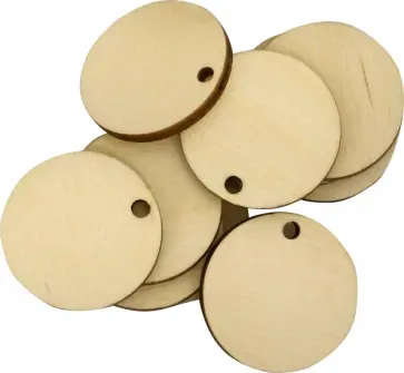 Заготовки для творчества Круг, 10 штук обложка книги